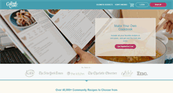 Desktop Screenshot of cookbookcreate.com